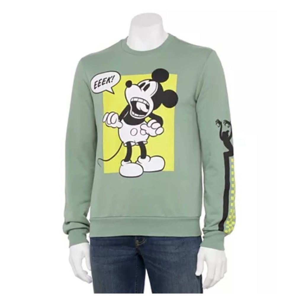 ‎Disney Mickey Mouse Sweatshirt- Men XL- NWT